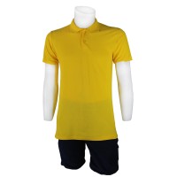 Polo Yaka Sarı T-Shirt Open End Lacoste