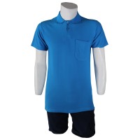 Polo Yaka Turkuaz T-Shirt Open End Lacoste