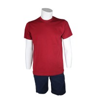 Sıfır Yaka 24 - 1 Compact Penye Bordo