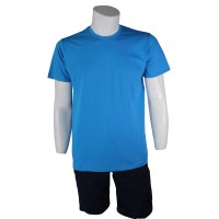 Sıfır Yaka 24 - 1 Compact Penye Turkuaz