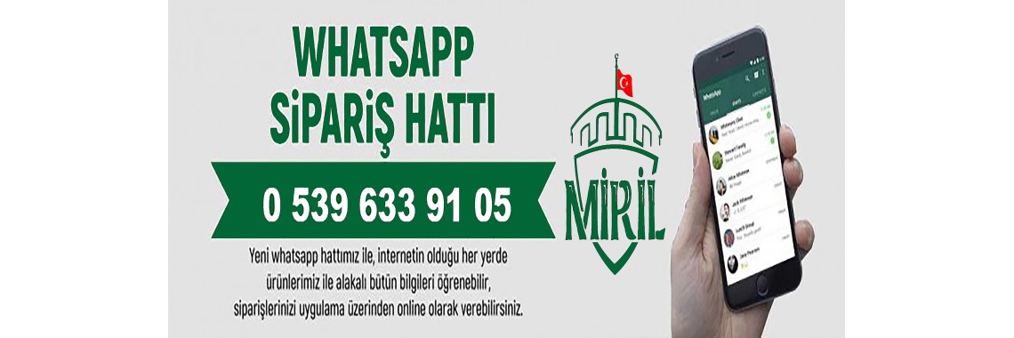 WHATSAPP SİPARİŞ HATTI
