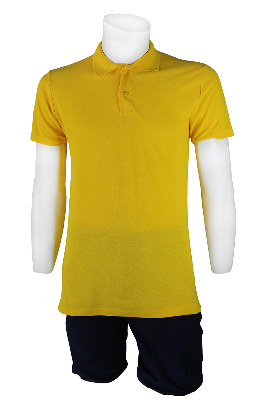 Polo Yaka Sarı T-Shirt Openet Lacoste