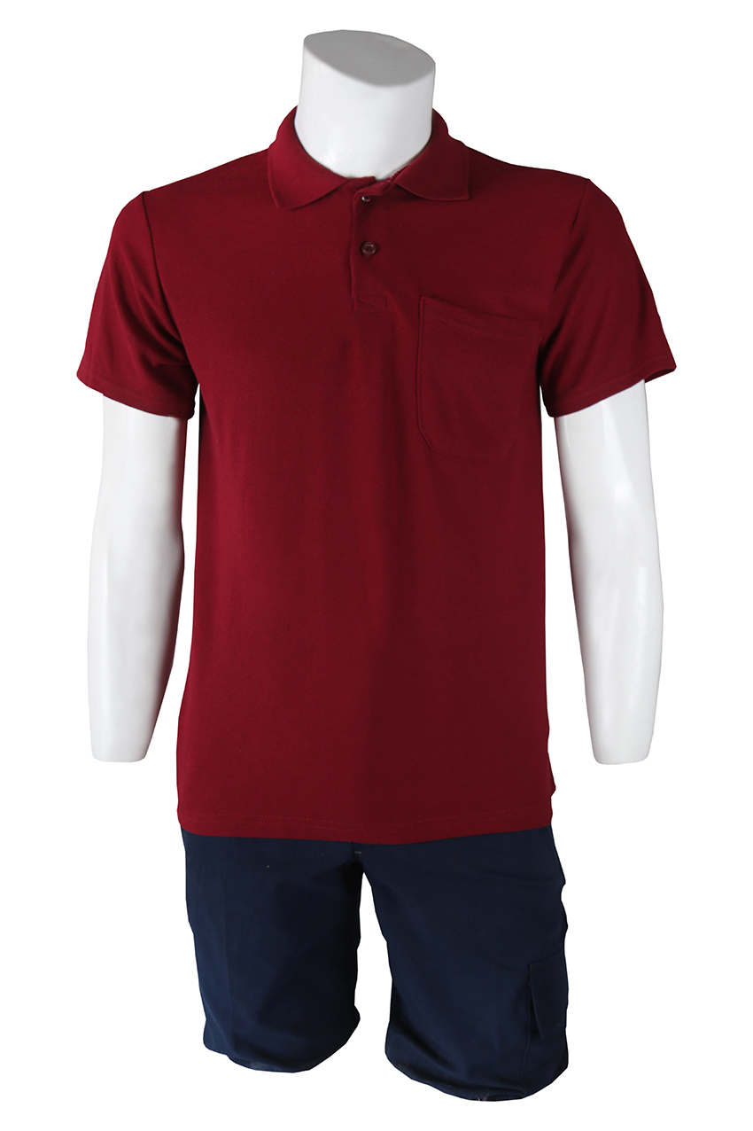 Polo Yaka Bordo T-Shirt Openet Lacoste